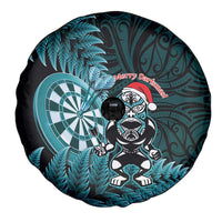 New Zealand Darts Christmas Spare Tire Cover Maori Fern Merry Dartsmas LT14 - Polynesian Pride