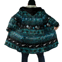 New Zealand Darts Christmas Cloak Merry Xmas Aotearoa Maori Paua Shell - Polynesian Pride