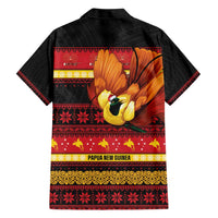 Papua New Guinea Christmas Family Matching Short Sleeve Bodycon Dress and Hawaiian Shirt Bikpela hamamas blong dispela Krismas LT14 - Polynesian Pride