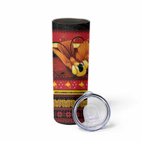 Papua New Guinea Christmas Skinny Tumbler Bikpela hamamas blong dispela Krismas LT14 - Polynesian Pride