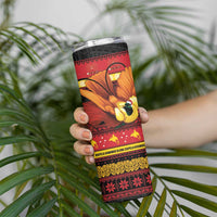 Papua New Guinea Christmas Skinny Tumbler Bikpela hamamas blong dispela Krismas LT14 - Polynesian Pride