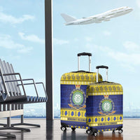 Niue Christmas Luggage Cover Monuina e Kilisimasi Hiapo Motifs LT14 - Polynesian Pride