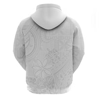 Tapu Fanau Ia Niue Hoodie Happy White Sunday Unique Hiapo - Polynesian Pride