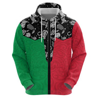 Vanuatu Cowboy Hoodie Cowboy Symbols Split Stylized - Polynesian Pride