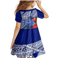 Personalised Samoana High School Family Matching Mermaid Dress and Hawaiian Shirt American Samoa Schools Polynesian Tropical Flowers LT14 - Polynesian Pride
