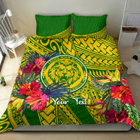 Personalised Leone High School Bedding Set American Samoa Schools Polynesian Tropical Flowers LT14 - Polynesian Pride