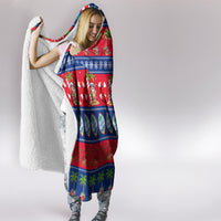 Guam Christmas Hooded Blanket Felis Pasgua LT14 - Polynesian Pride