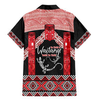 Toitu Te Tiriti O Waitangi Family Matching Mermaid Dress and Hawaiian Shirt Maori Wharenui With Taniko Motifs LT14 - Polynesian Pride