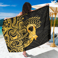 Polynesia Bone Cancer Awareness Sarong Fight Warriors