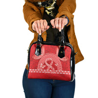 Personalised In September We Wear Red Shoulder Handbag Polynesia Blood Cancer Awareness LT14 One Size Red - Polynesian Pride