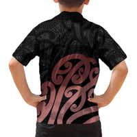 New Zealand Mangopare Tamanako Family Matching Long Sleeve Bodycon Dress and Hawaiian Shirt Aotearoa Maori LT14 - Polynesian Pride