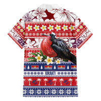 Kiribati Christmas Family Matching Puletasi and Hawaiian Shirt Frigatebird Santa Tekeraoi n te Kiritimati LT14 - Polynesian Pride
