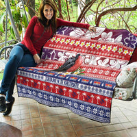 Kiribati Christmas Quilt Frigatebird Santa Tekeraoi n te Kiritimati - Polynesian Pride