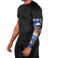 Marshall Islands Christmas Arm Sleeves Beachy Santa Monono ilo raaneoan Nejin LT14 - Polynesian Pride
