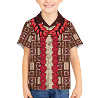 Samoa Siapo Hawaiian Shirt Tapa Pattern Mix Ula Fala Hibiscus LT14 - Polynesian Pride