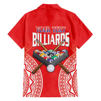 Personalised Taiwan Billiards Family Matching Short Sleeve Bodycon Dress and Hawaiian Shirt Eight-ball Pool Polynesia Tattoo LT14 - Polynesian Pride