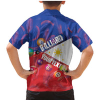 Personalised Philippines Billiards Family Matching Mermaid Dress and Hawaiian Shirt Cue With Balls Flag Style LT14 - Polynesian Pride