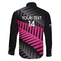 New Zealand Silver Fern Rugby Custom Family Matching Long Sleeve Bodycon Dress and Hawaiian Shirt 2025 All Black Go Champions LT14 - Polynesian Pride