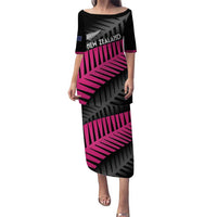 New Zealand Silver Fern Rugby Custom Puletasi 2025 All Black Go Champions - Polynesian Pride