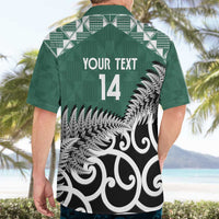 New Zealand South Africa Rugby Custom Hawaiian Shirt Springboks Kente All Black Maori Together LT14 - Polynesian Pride