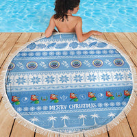 FSM Christmas Beach Blanket Merry Xmas Federated States of Micronesia LT14 - Polynesian Pride
