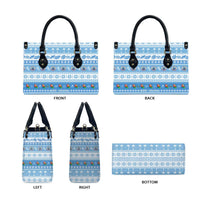 FSM Christmas Leather Bag Merry Xmas Federated States of Micronesia - Polynesian Pride