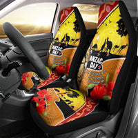 New Zealand And Australia ANZAC Day Car Seat Cover Aboriginal Maori Starring Night Style
