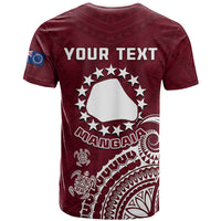 Custom Mangaia Cook Islands T Shirt Polynesian Sea Turtle LT14 - Polynesian Pride