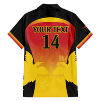 Custom Papua New Guinea Cricket Family Matching Puletasi and Hawaiian Shirt 2024 Go PNG LT14 - Polynesian Pride