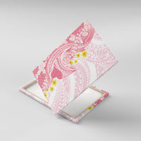 Pink Hawaii Shark Tattoo Canvas Wall Art Puakenikeni Lei Plumeria Polynesian Pattern