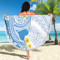 Blue Hawaii Shark Tattoo Beach Blanket Puakenikeni Lei Plumeria Polynesian Pattern