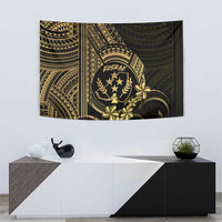 Gold Kosrae Liberation Day Tapestry September 8 Polynesian Tattoo - Polynesian Pride