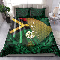Long Live Vanuatu Independence Day Bedding Set 46th Anniversary Woven Pattern LT14 - Polynesian Pride