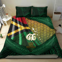 Long Live Vanuatu Independence Day Bedding Set 46th Anniversary Woven Pattern LT14 - Polynesian Pride