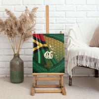 Long Live Vanuatu Independence Day Canvas Wall Art 46th Anniversary Woven Pattern LT14 - Polynesian Pride