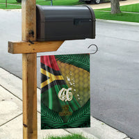 Long Live Vanuatu Independence Day Garden Flag 46th Anniversary Woven Pattern LT14 - Polynesian Pride