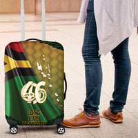 Long Live Vanuatu Independence Day Luggage Cover 46th Anniversary Woven Pattern LT14 Reggae - Polynesian Pride