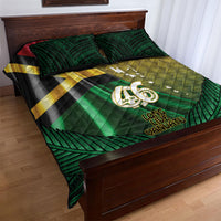 Long Live Vanuatu Independence Day Quilt Bed Set 46th Anniversary Woven Pattern LT14 - Polynesian Pride