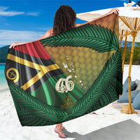 Long Live Vanuatu Independence Day Sarong 46th Anniversary Woven Pattern LT14 One Size 44 x 66 inches Reggae - Polynesian Pride