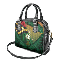Long Live Vanuatu Independence Day Shoulder Handbag 46th Anniversary Woven Pattern LT14 - Polynesian Pride