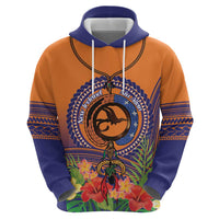 PNG New Ireland Province Hoodie Niu Ailan Necklace Polynesian Tattoo LT14 - Polynesian Pride