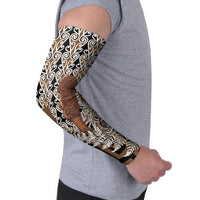 Wahaika New Zealand Arm Sleeves Maori Weapon Kowhaiwhai Fern Poutama Motifs