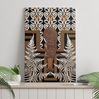 Wahaika New Zealand Canvas Wall Art Maori Weapon Kowhaiwhai Fern Poutama Motifs