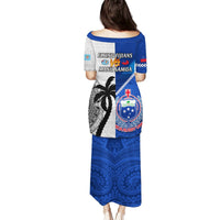 Fiji And Samoa Rugby Puletasi 2023 World Cup Samoan Mix Tapa Pattern LT14 - Polynesian Pride