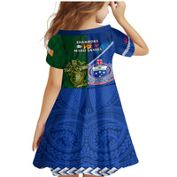 Samoa And Ireland Rugby Family Matching Mermaid Dress and Hawaiian Shirt 2023 World Cup Manu Samoa With Shamrocks LT14 - Polynesian Pride