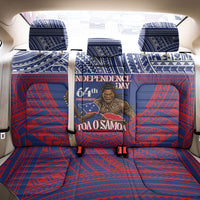 Samoa Independence Day Back Car Seat Cover 64th Anniversary Toa O Samoa
