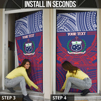 Personalised Samoa Independence Day Door Cover 64th Anniversary Toa O Samoa