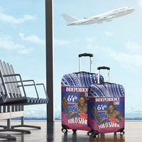 Samoa Independence Day Luggage Cover 64th Anniversary Toa O Samoa
