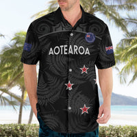 Custom New Zealand Silver Fern Football Hawaiian Shirt Summer 2024 Olympic Go Aotearoa LT14 - Polynesian Pride