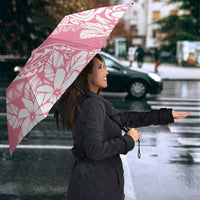 Polynesian Tiare Flower Pink Pastel Vibes Umbrella LT14 - Polynesian Pride